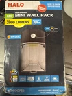 1PC Halo MWP20FSUNVDBZ Mini Led Wall Pack, 15W, 3CCT Selectable, 120-277V, New. Price: $39.99.