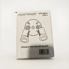Craftmade Light Par Holder, Black PH-2BLK New. Price: $32.99.