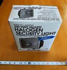 New In Box Designers Edge 300 Watt Halogen Security Light Quartz Bulb L30 Bronze. Price: $21.95.