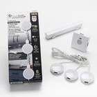 Good Earth Lighting 3-PACK 2'' Rechargeable Usb Led Puck Kit W/ Power Bank New. Price: $15.60.