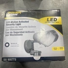 Powerzone Motion Activated Security Light White Lamp 3655958 New. Price: $29.99.