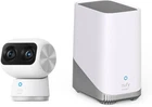 Eufy S350 4K Indoor Security Camera Dual 360 Ptz Baby Monitor Homebase New. Price: $239.98.