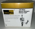 Lumapro Clamp Light Quartz Halogen 150 Watt Indoor & Outdoor 4VM77 New. Price: $21.99.