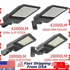 300W Led Shoebox Parking Lot Pole Commericial Building Warehouse Lighting New. Price: $109.56.