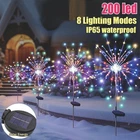 2-4 Pack Led Solar Firework Light Garden Outdoor Waterproof Path Lawn Decor Lamp New. Price: $23.54.