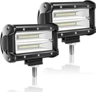 2PCS Led Work Light Bar Spot Beam Triple Row Waterproof Offroad 72W Outer White New. Price: $38.61.