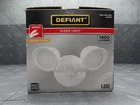 Defiant Switch Activated Wired Outdoor 2HEAD Led Integrated Security Flood Light New. Price: $22.99.