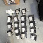 Lot Of Utilitech Dusk-to-dawn Led Outdoor Wall Light Bronze Model 0756348 Used. Price: $300.00.