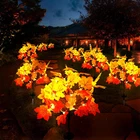 2PACK 40 Led Orange Fall Solar Lights With 80 Maple Leaves For Outdoor Decor New. Price: $29.99.