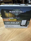 Bunker Hill Security Led Solar Motion Light Model# 64736 New In Box. Price: $21.99.