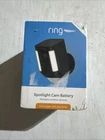 Ring Spotlight Outdoor Battery Powered Security Camera - Black New. Price: $110.00.