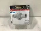 Defiant Par White Dusk-dawn Wired Outdoor 2-HEAD Flood Light Open. Price: $17.95.