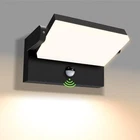 Alusso Motion Sensor Outdoor Wall Light, Dusk To Dawn Exterior Lighting Fixture New. Price: $49.95.