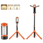 Vevor Led Work Light Stand 10AH Rechargeable Cordless Camping 3 Lamp New. Price: $104.87.