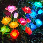 Rechoo Solar Garden Lights Outdoor Decorative, 3 Pack Flower With 1 New. Price: $32.61.