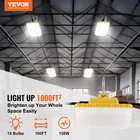 100FT Construction String Lights, 150W 15000LM, Etl Listed New. Price: $99.26.