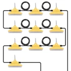 Vevor 100FT Construction String Lights 150W 15000LM Connectable Waterproof New. Price: $93.99.