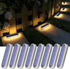 Yilaie Solar Step Lights Outdoor Waterproof Dock Deck Stair Stick On New. Price: $74.79.