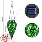 Sunnypark Solar Hanging Lantern, 15 Led Twinkle Effect Garden Light New. Price: $35.99.