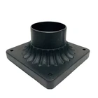 Black Pier Mount Base For Outdoor Post Lights Royce Lighting New. Price: $10.99.