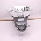 Cooper Outdoor Area Utility Light 4000K AL6501LED - Missing Lens Cover Open. Price: $14.99.