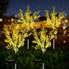 Garden Solar Lights Outdoor Waterproof IP65 4 Pack, 7-STEMS Dusk To Dawn Golden New. Price: $52.99.