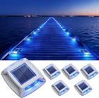 Solar Dock Outdoor Pack, IP68 Waterproof Powered Driveway Lights, New. Price: $54.18.