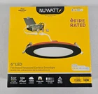 6X Nuwatt Inch Recessed Lights 5CCT Led 2700K-5000K Dimmable Hour Fire Rated New. Price: $149.99.