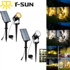 T-sun Solar Spotlights Landscape Lamps Waterproof For Outdoor Path Driveway Tree New. Price: $28.99.