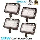 4PACK Commercial Led Flood Lights 50W Outdoor Security Area For Backyard New. Price: $169.88.