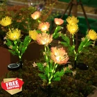 Aureate Horizon Solar Flowers 4PK Yellow Pink Garden Yard Decor Lights New. Price: $45.99.