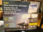 Koda Motion Activated Solar Led Floodlight. Weather Resistant, 2000 Lumens. New. Price: $28.80.