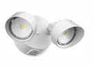 Lithonia Lighting 2-HEAD White Outdoor Led Round Flood Open. Price: $70.00.