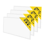 2X4 Led Flat Panel LIGHT,4 Pack 7800LM Ceiling FIXTURE,0-10V Dimmab... New. Price: $321.71.