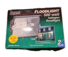 Regent Floodlight Watt Halogen GP500WL Bronze New Open Box. Price: $19.99.