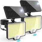 Auderwin 294 Led Split Solar Motion Sensor Outdoor Light 2600LM Flood New. Price: $49.98.