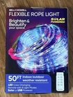 Bell+howell Flexible Rope Light 50FT Indoor Outdoor Solar Powered Weather Res New. Price: $24.99.