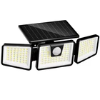 Incx Solar Motion Sensor Lights Outdoor 3 Heads Security Powered New. Price: $43.18.