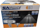 1500 Lumens Solar Triple Head Motion Sensor Security Light New. Price: $151.99.