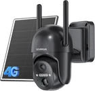 Sehmua 4G Lte Cellular Solar Security Camera Wireless Outdoor No Wifi - Black Open. Price: $20.00.