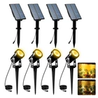 Solar Landscape Spotlights 4 Pack Warm White 3000K, T-sunus IP65 Waterproof O... New. Price: $97.08.