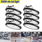 8 Pack 200W Ufo Led High Bay Commercial Industrial Warehouse Shop Lights New. Price: $148.40.