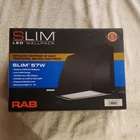 Rab Slim 57W Led Wallpack Bronze Industrial Lighting Fixture New. Price: $185.00.