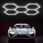 Hyperlite Gen 2 Hexagon Garage Lights: 168W 16800LM 5 Grids Hex, White New. Price: $94.99.