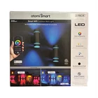 Atomi Smart Wifi Outdoor Wall Light Led Color Changing 2 Pack New. Price: $39.99.