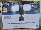 Feit Electric Motion-sensing Hardwired Led Black Security Floodlight Dusk- Dawn Open. Price: $48.49.