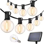 25-LIGHT 50 Ft. Outdoor Solar Led G40 Integrated Globe Shatterproof 2700K Pa New. Price: $61.66.