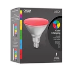 Feit PAR38 E26 Led Floodlight Bulb Color Changing 90W Equiv New. Price: $38.37.