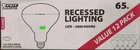 Feit 40 65W Indoor Flood Light Bulbs White Pack Of 12 Alt To Phillips Brand New. Price: $59.99.