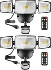 Ustellar 55W Plug Motion Sensor Lights Outdoor, Flood Wi New. Price: $115.27.